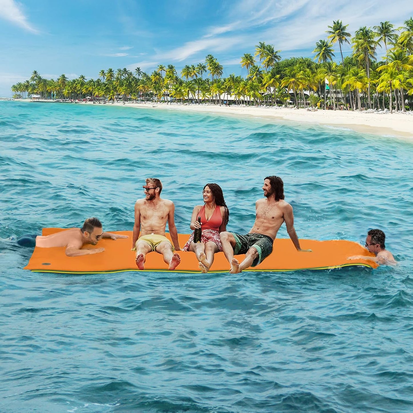 Floating Mat - 12 x 5 Ft Floating Water Mat for Lake