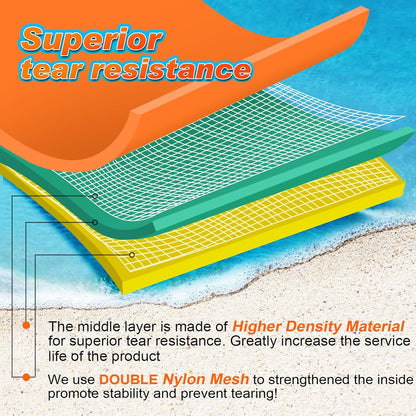 Floating Mat - 12 x 5 Ft Floating Water Mat for Lake